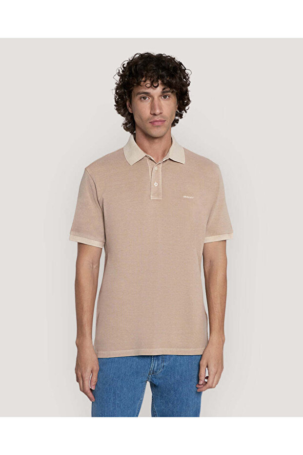 Sunfaded Piqué Polo Shirt