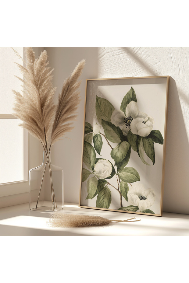 Çerçeveli 3 Parça Ahşap Tablo - 2