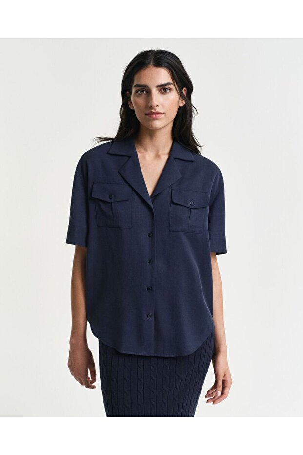 Relaxed Fit Pocket Shirt