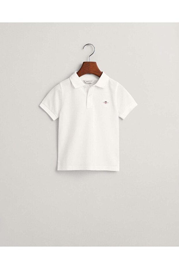 Kids Shield Piqué Polo Shirt
