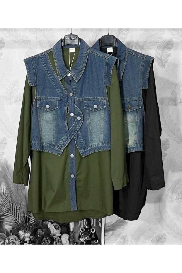 Cămasă lungă tip rochie - 1