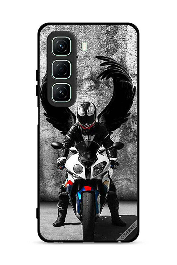 غطاء حماية لهاتف Infinix Hot 50 5G من Winger Bike Lover