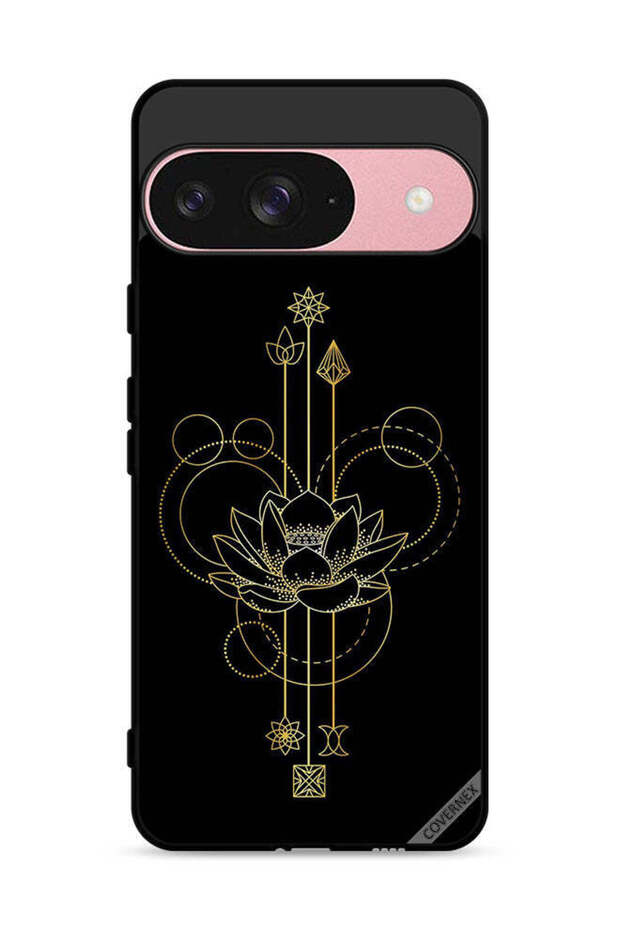 غطاء حماية لجهاز Google Pixel 9 بتصميم زهور عصرية