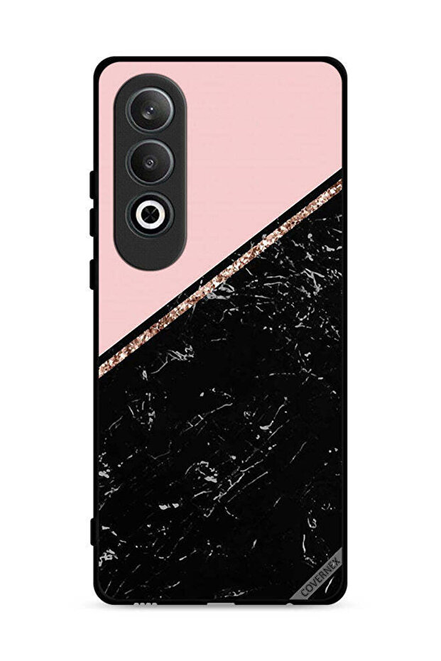 غطاء حماية لهاتف Oppo K12 Plus 5G بنمط رخامي