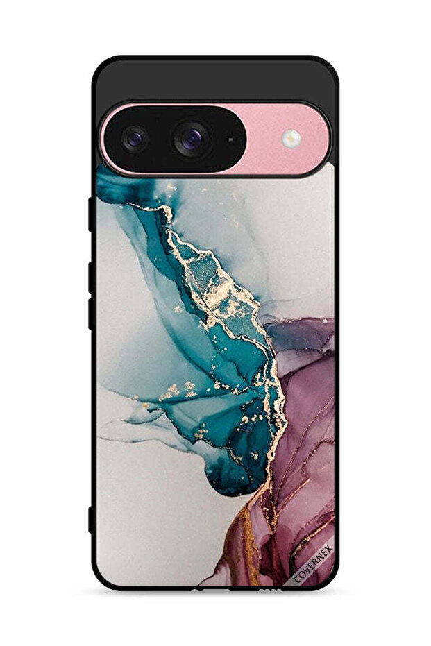 غطاء حماية لهاتف Google Pixel 9 بنمط متشقق - 1