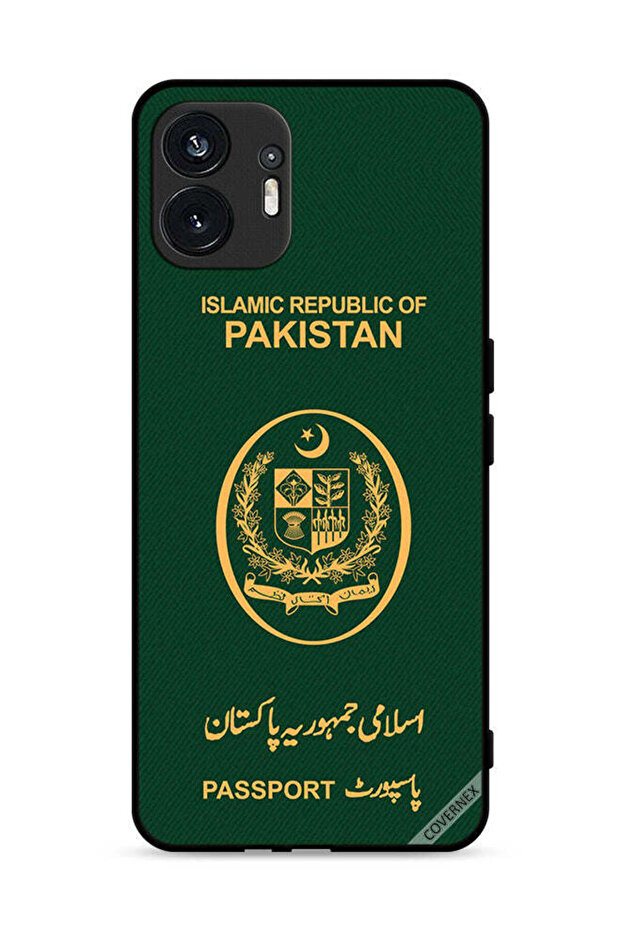 غطاء حماية لهاتف Nothing Phone (2) 5G بنمط جواز سفر باكستاني