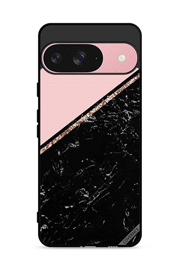 غطاء حماية لجهاز Google Pixel 9 بنمط رخامي - 1