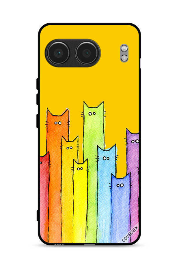 غطاء حماية لهاتف OnePlus Nord 4 5G بتصميم دمية قطة