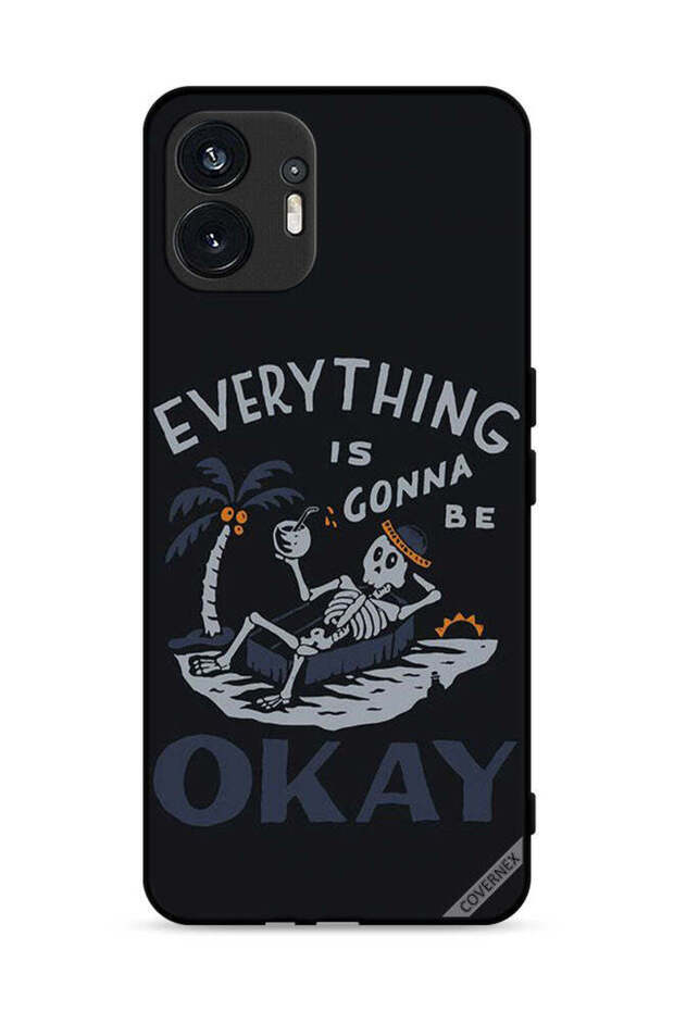 غطاء حماية لهاتف Nothing Phone (2) 5G كل شيء سيكون على ما يرام