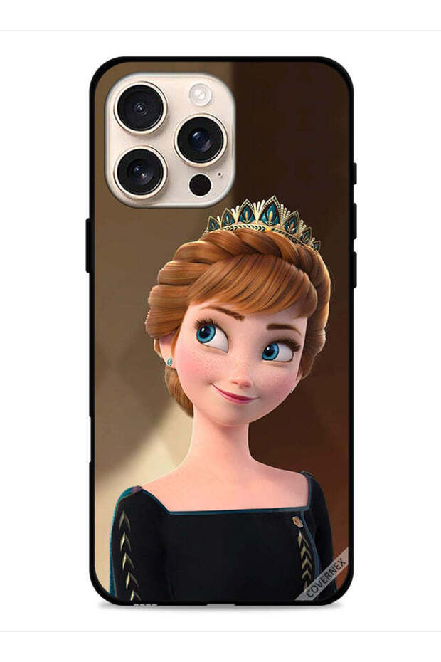 غطاء حماية لجهاز Apple iPhone 16 Pro Max Frozen Anna