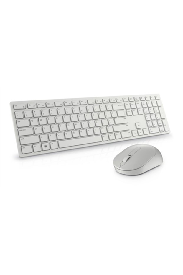 Set Wireless Alb KM5221W Pro, Tast. & Mouse