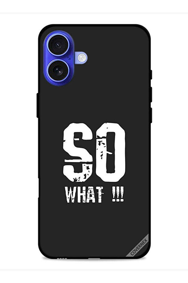 غطاء حماية لجهاز Apple iPhone 16 Plus So What