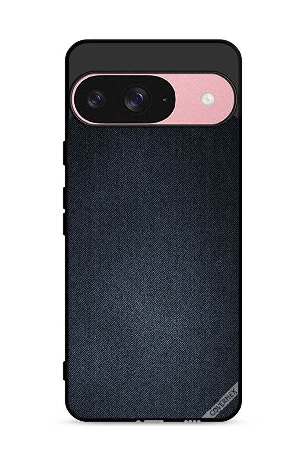 غطاء حماية لجهاز Google Pixel 9 بنقشة جينز - 1