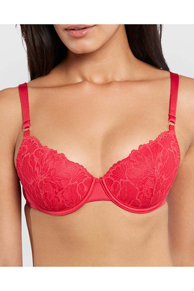 حمالة صدر شفافة بتغطية كاملة وبطانة خفيفة - 4