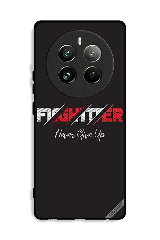 غطاء حماية لهاتف Realme 12 Pro Plus 5G - Fighter Never Give Up