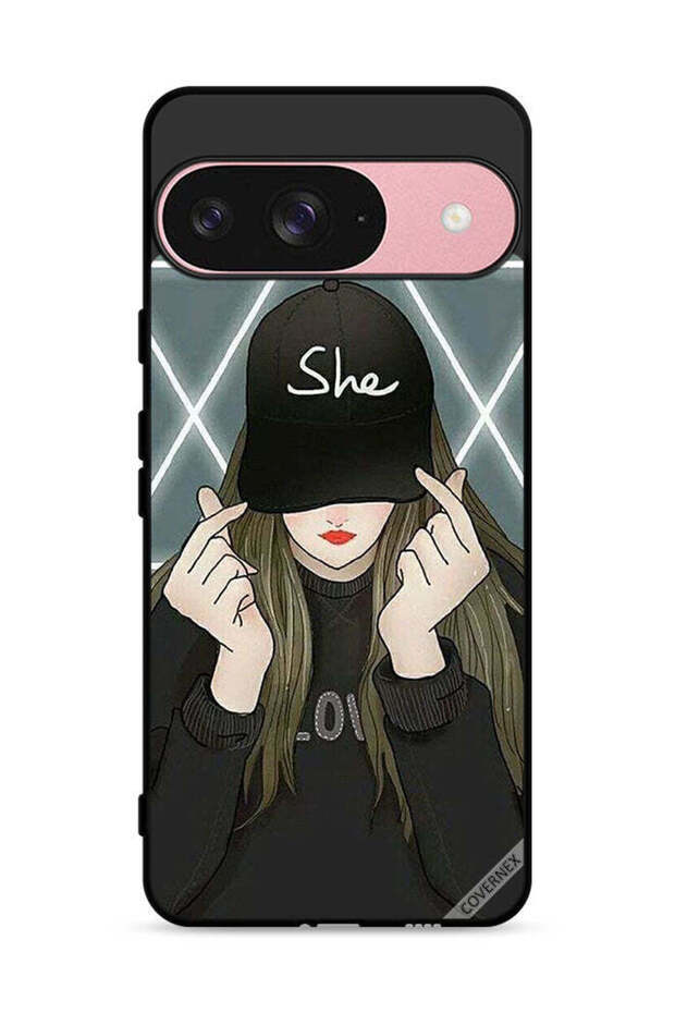 غطاء حماية لهاتف Google Pixel 9 She On Cap