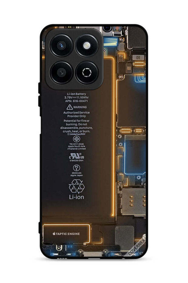 غطاء حماية لهاتف Honor Play 60 Plus 5G بنمط داخلي خلفي