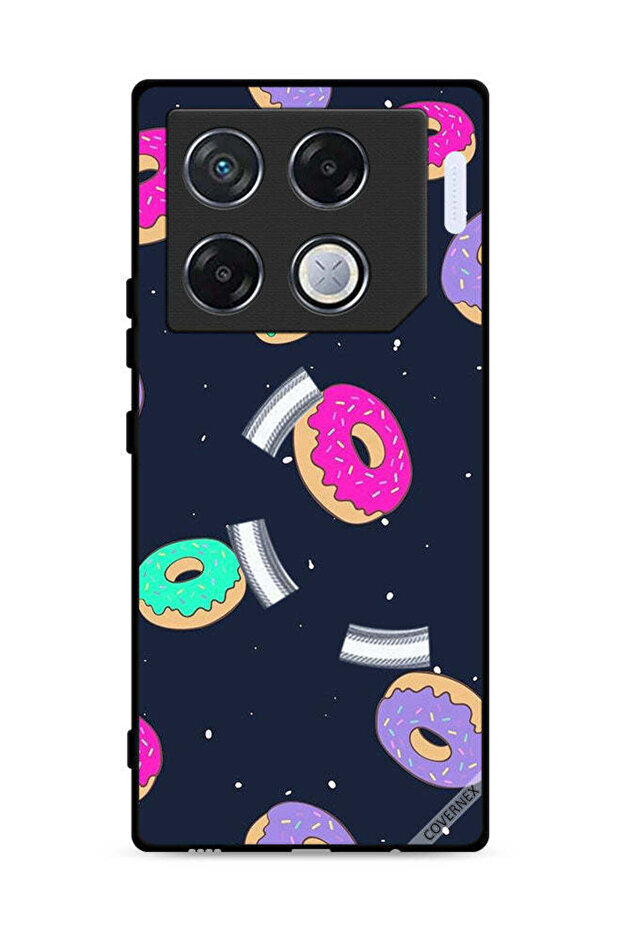 غطاء حماية لهاتف Infinix GT 20 Pro 5G بطبعة دوناتس
