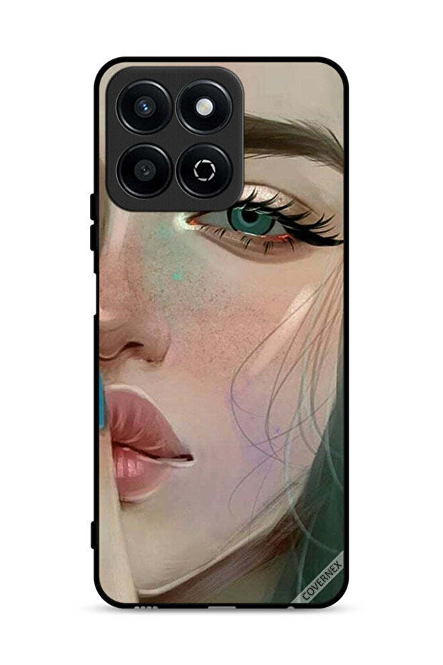 غطاء حماية لهاتف Honor Play 60 Plus 5G، ششش، إنها حزينة