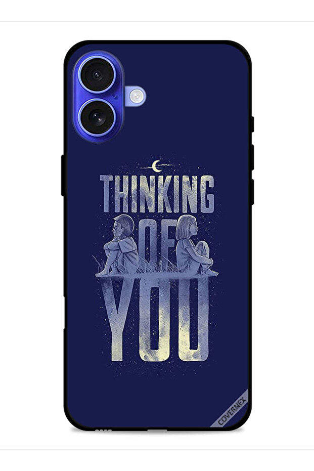 غطاء حماية لجهاز Apple iPhone 16 Plus - Thinking Of You