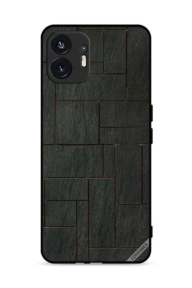 غطاء حماية لهاتف Nothing Phone (2) 5G بنمط حائط حجري