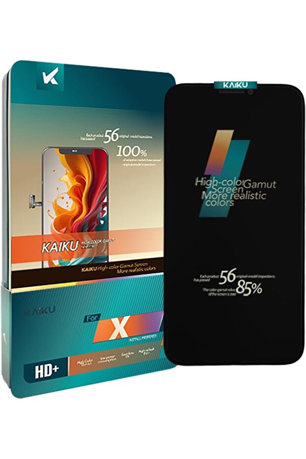 iPhone X Compatible Lcd Touch Screen (High Gamut Ctc Glass 720P) High Color and Definition Quality
