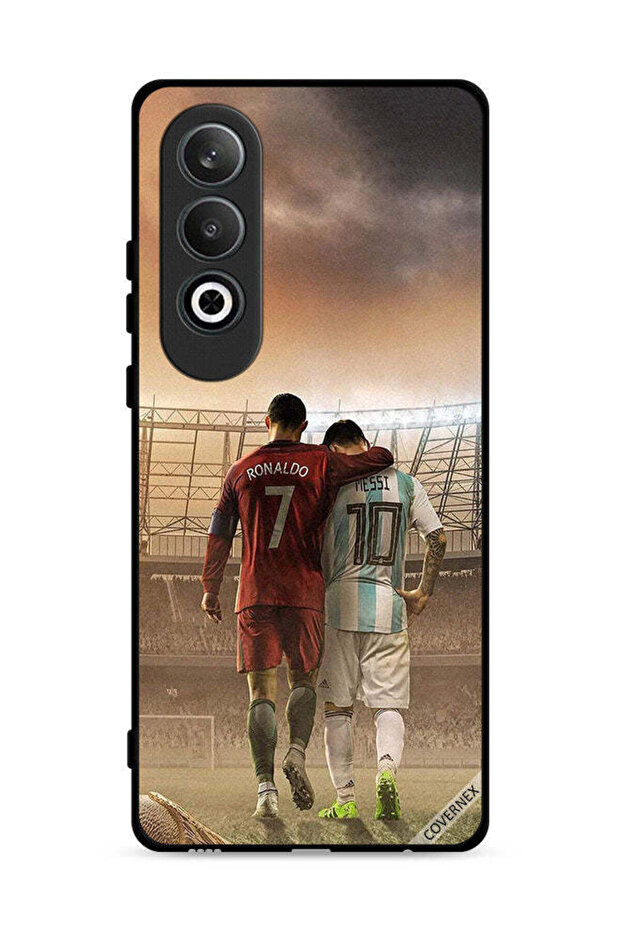 غطاء حماية Oppo K12 Plus 5G لميسي وكريستيانو رونالدو