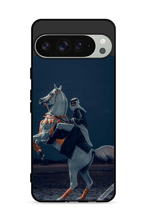 غطاء حماية لجهاز Google Pixel 9 Pro - شاب على حصان