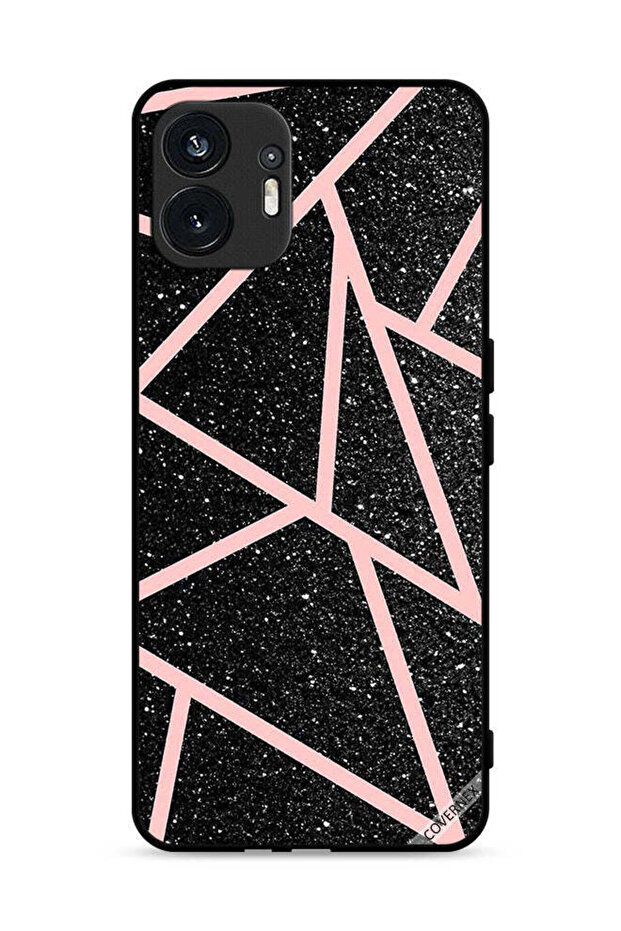 Nothing Phone (2) 5G Protective Case Cover Glitters & Paths Pattern