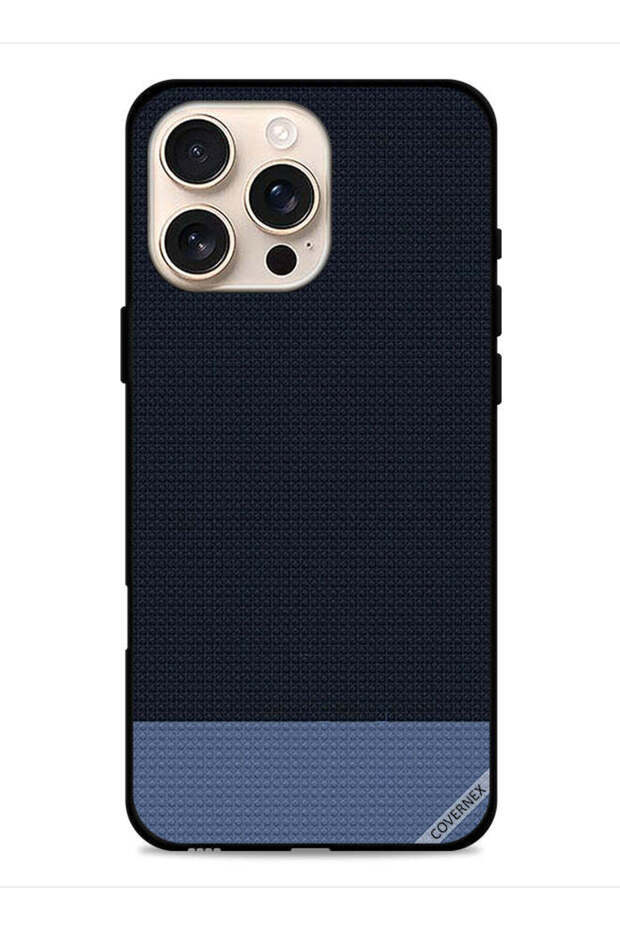 غطاء حماية لجهاز Apple iPhone 16 Pro Max بنقشة أشكال منقطة