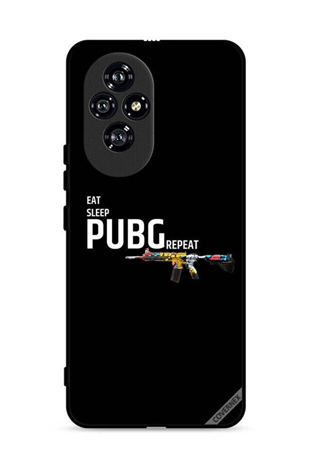 غطاء حماية لهاتف Honor 200 5G، تناول الطعام والنوم وتكرار لعبة Pubg