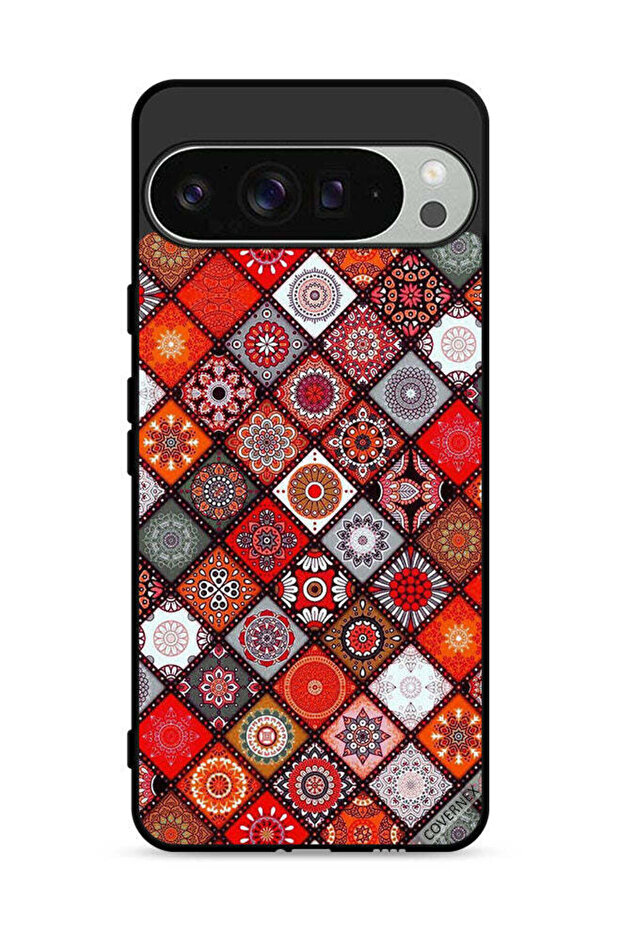 غطاء حماية لجهاز Google Pixel 9 Pro بتصميم ماندالا