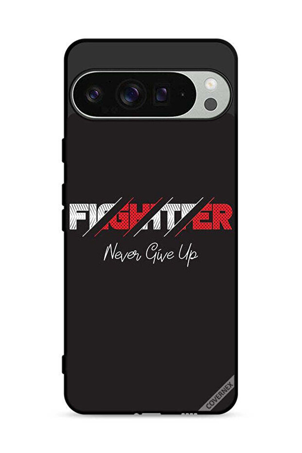 غطاء حماية لجهاز Google Pixel 9 Pro - Fighter Never Give Up