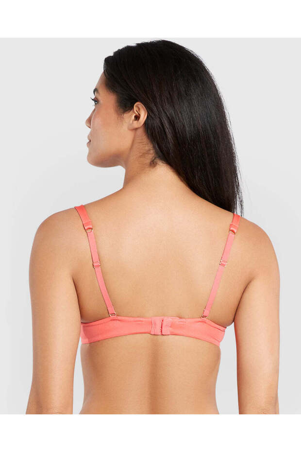 حمالة صدر شفافة بتغطية كاملة وبطانة خفيفة - 3