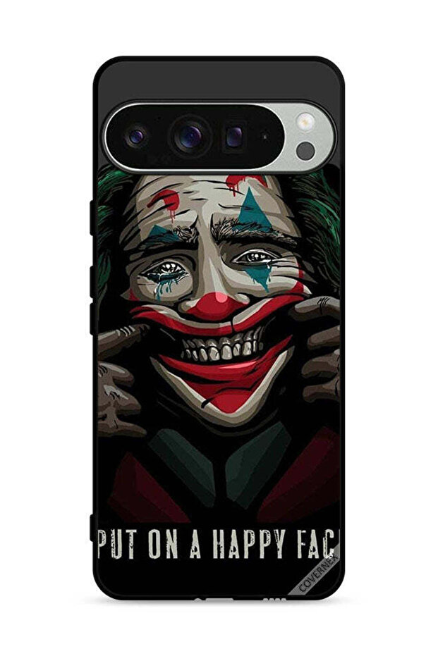 غطاء حماية لجهاز Google Pixel 9 Pro بوجه سعيد