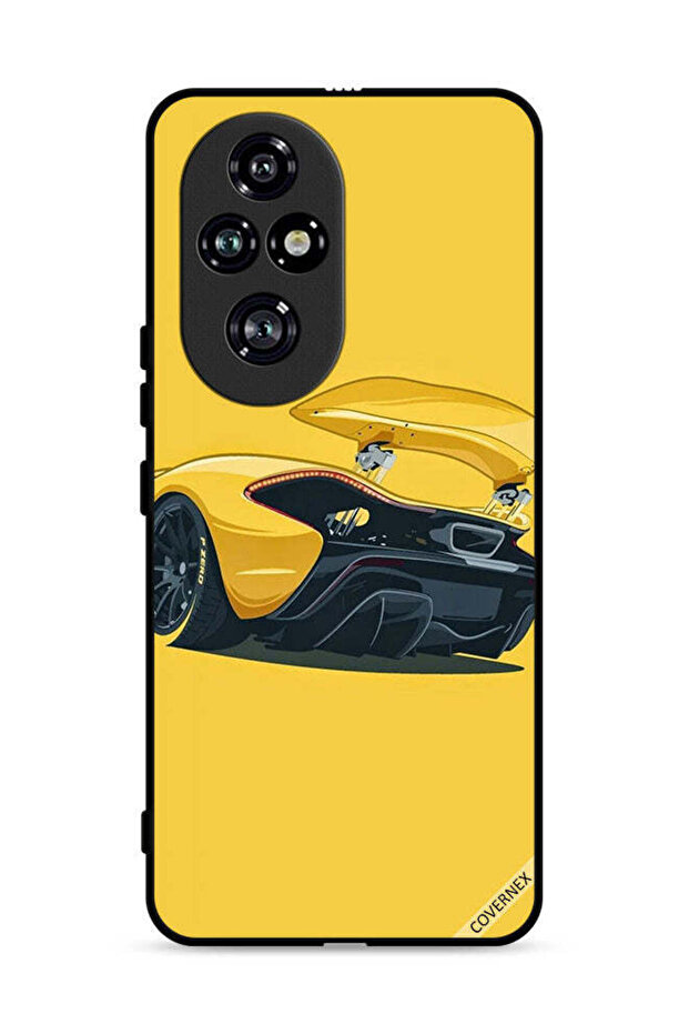 غطاء حماية لهاتف Honor 200 Pro 5G بتصميم سيارة
