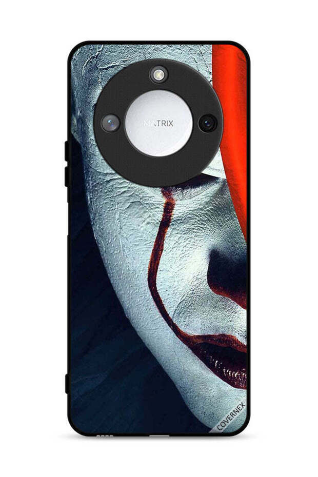 غطاء حماية لهاتف Honor X60 5G بتصميم نصف وجه جوكر