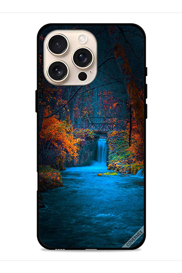 غطاء حماية لجهاز Apple iPhone 16 Pro Max بتصميم شلال