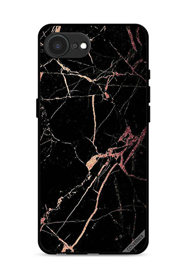 غطاء حماية لجهاز Apple iPhone 16e بنمط رخامي متشقق