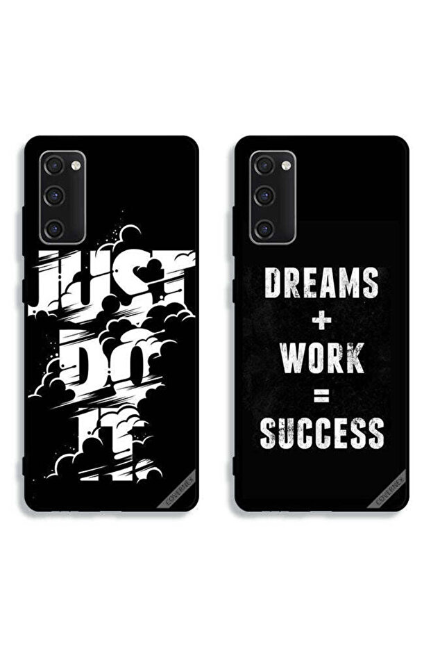 حافظتان لهاتف Samsung Galaxy S20 FE، أغطية حماية Dreams Plus، اعمل وافعل ذلك فقط