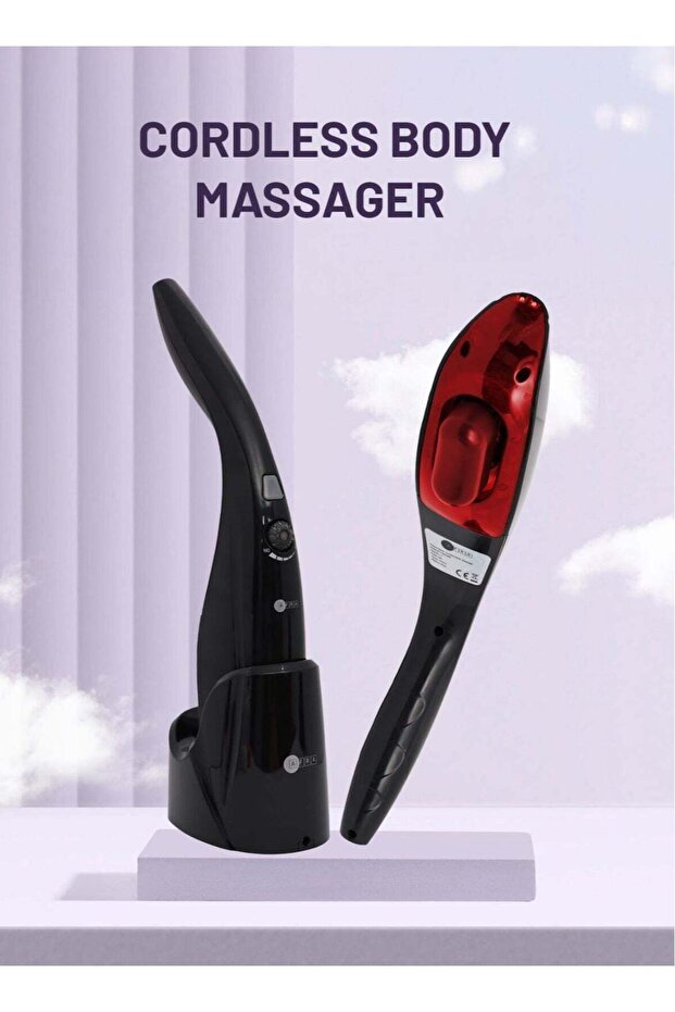 Cordless Body Massage - Rechargeable With Dc 7.4V 1800Mah Battery, 15-Minute Massage Cyc