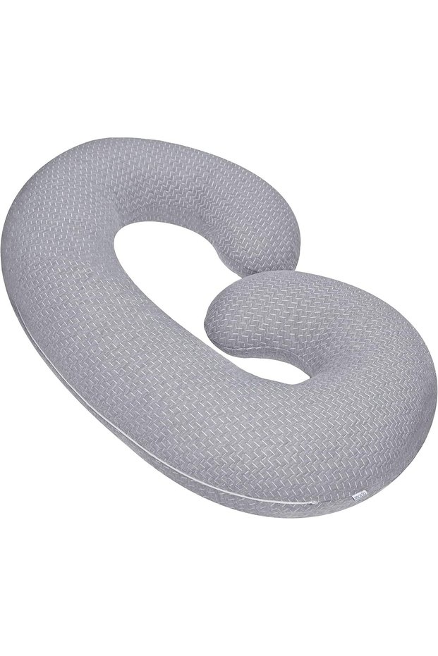 Bamboo Maternity Pillow- Grey