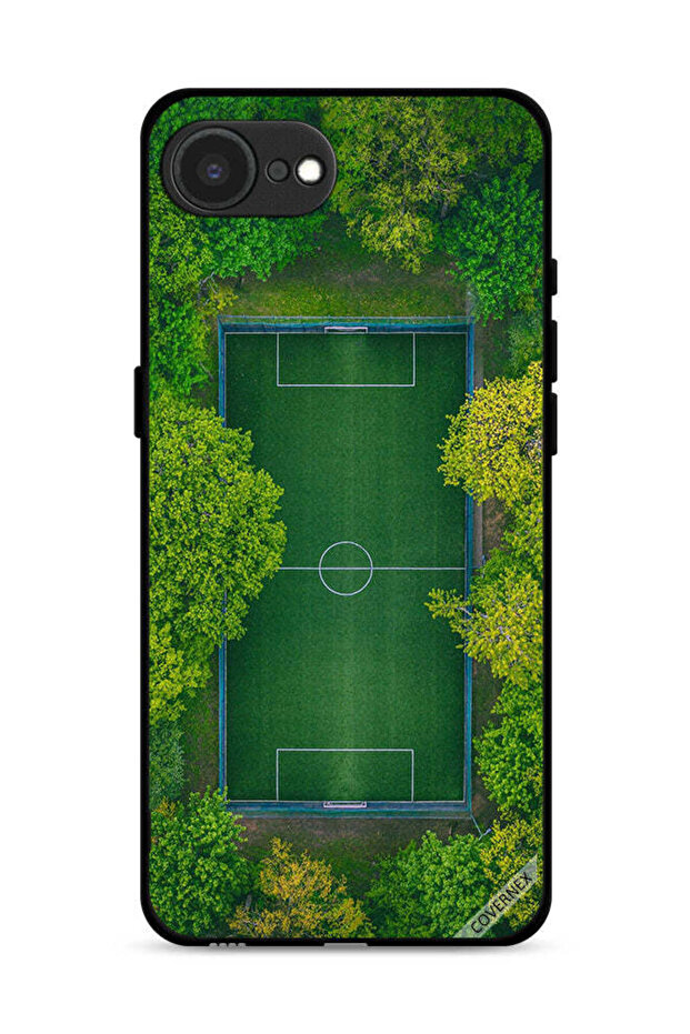 غطاء حماية لجهاز Apple iPhone 16e بتصميم منظر ملعب كرة قدم
