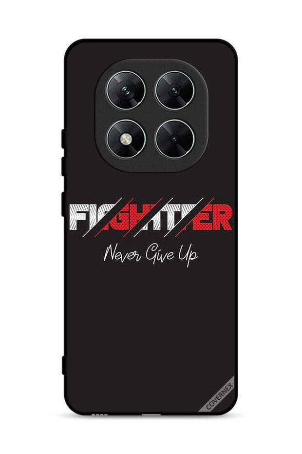 غطاء حماية Xiaomi Poco X7 5G Fighter Never Give Up