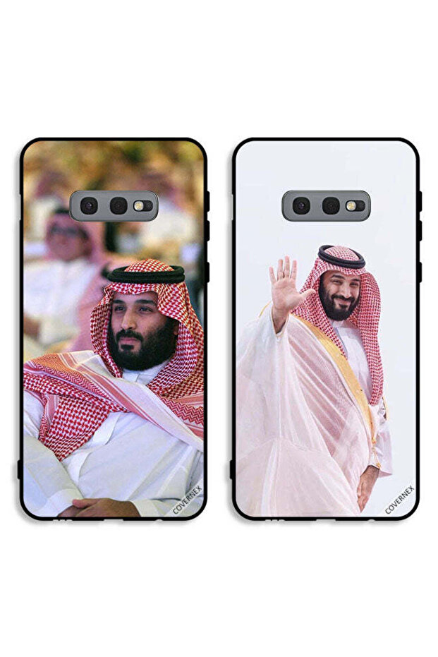 حافظتان لهاتف سامسونج جالكسي S10e بغطاءين واقيين من محمد بن سلمان