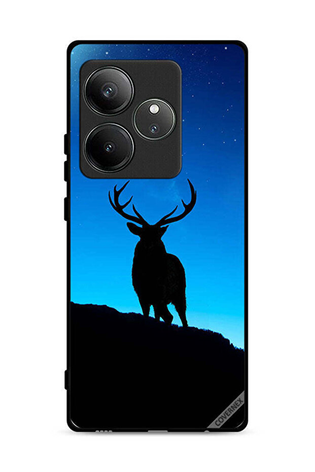 غطاء حماية لهاتف Realme GT 6 5G بتصميم غزال