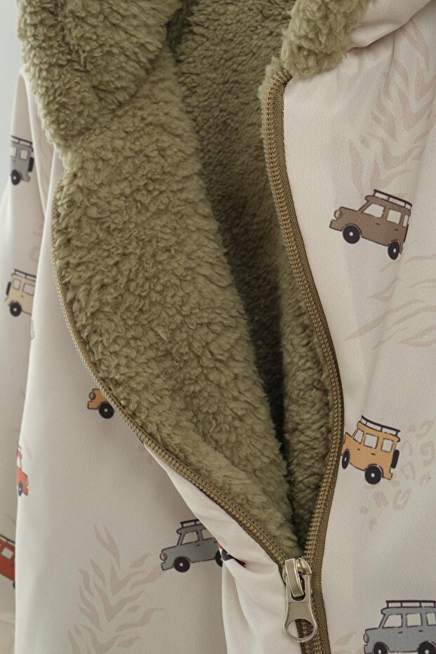 Desenli Erkek Astronot Tulum - 3