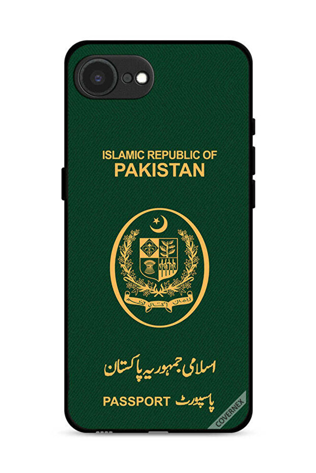 غطاء حماية لجهاز Apple iPhone 16e بنمط جواز سفر باكستاني