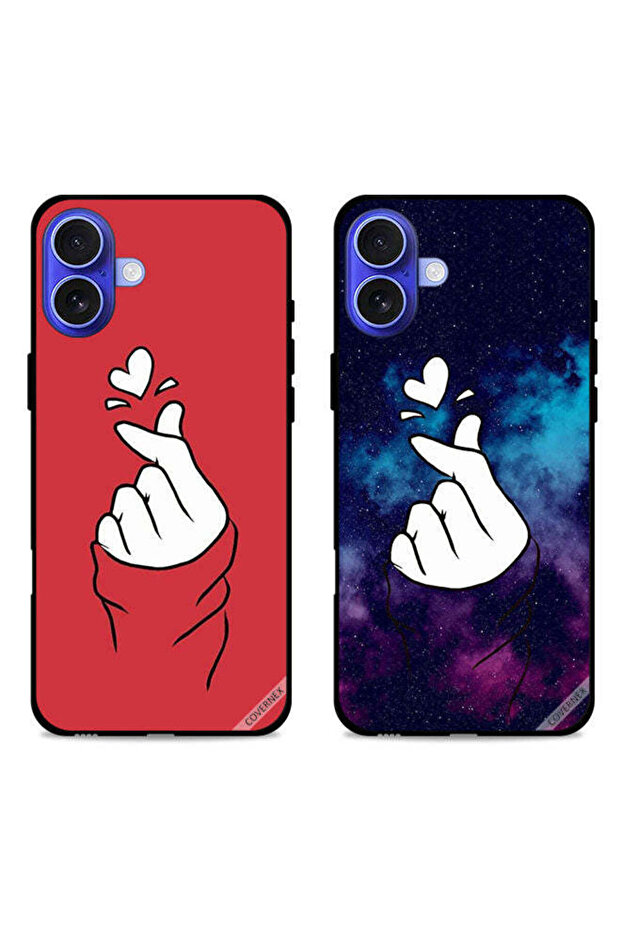 حافظتان واقيتان لهاتف Apple iPhone 16 Plus من Snap Love