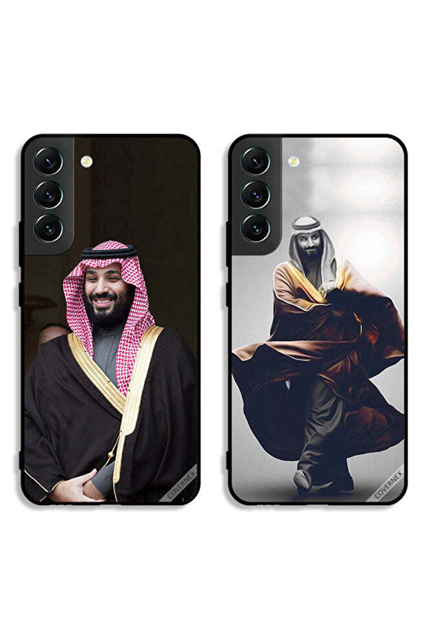 حافظتان لهاتف سامسونج جالاكسي إس 22 بلس 5G، أغطية حماية الأمير محمد